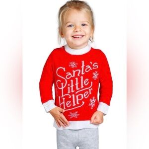 Tipsy Elves Santa's Little Helper Sweater